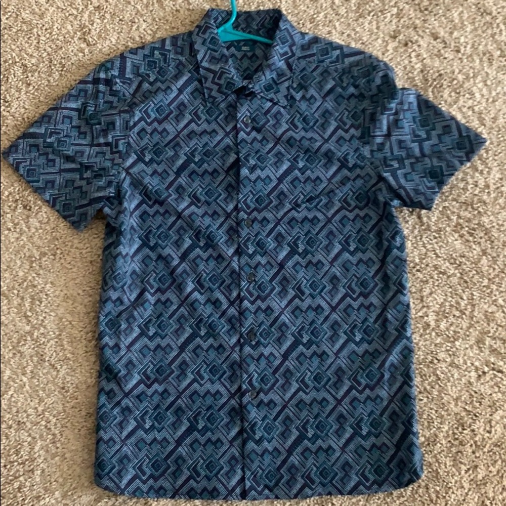 Perry Ellis - Short Sleeve Button Up
